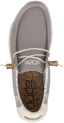 SCARPE DA UOMO HEYDUDE WALLY BREAK STITCH GREY 40015 030 11 SCARPE DA UOMO HEYDUDE WALLY BREAK STITCH GREY 40015 030 -Corriviva Negozio 0081340 scarpe da uomo heydude wally break stitch grey 40015 030