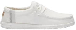 SCARPE DA UOMO HEYDUDE WALLY BREAK STITCH WHITE 40015 100