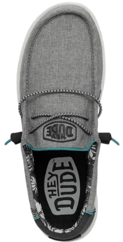 SCARPE DA UOMO HEYDUDE WALLY H2O GRAPHITE 40013 014 -Corriviva Negozio 0081358 scarpe da uomo heydude wally h2o graphite 40013 014