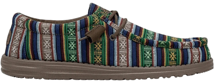 SCARPE DA UOMO HEYDUDE WALLY SERAPE BLUE CANYON 40017 9BK 1 SCARPE DA UOMO HEYDUDE WALLY SERAPE BLUE CANYON 40017 9BK