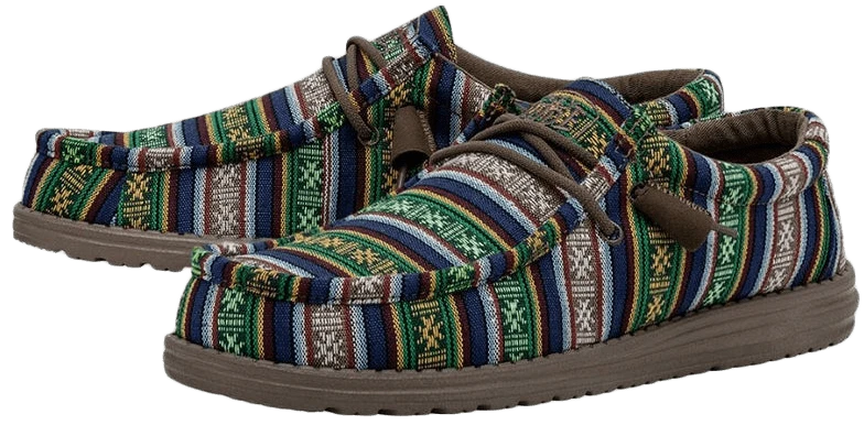 SCARPE DA UOMO HEYDUDE WALLY SERAPE BLUE CANYON 40017 9BK 2 SCARPE DA UOMO HEYDUDE WALLY SERAPE BLUE CANYON 40017 9BK - immagine 2