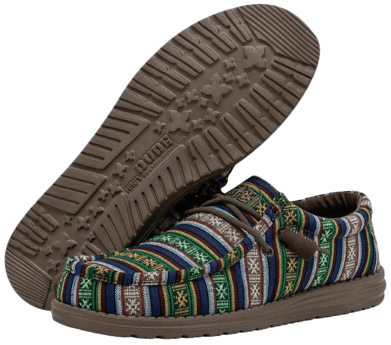 SCARPE DA UOMO HEYDUDE WALLY SERAPE BLUE CANYON 40017 9BK 3 SCARPE DA UOMO HEYDUDE WALLY SERAPE BLUE CANYON 40017 9BK - immagine 3