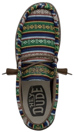 SCARPE DA UOMO HEYDUDE WALLY SERAPE BLUE CANYON 40017 9BK 11 SCARPE DA UOMO HEYDUDE WALLY SERAPE BLUE CANYON 40017 9BK -Corriviva Negozio 0081377 scarpe da uomo heydude wally serape blue canyon 40017 9bk