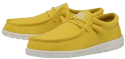 Corriviva Negozio -Corriviva Negozio 0081398 scarpe da uomo heydude wally slub canvas empire yellow 40009 76i