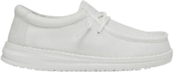 SCARPE JUNIOR HEYDUDE WALLY Y SLUB CANVAS K WHITE 40044 100