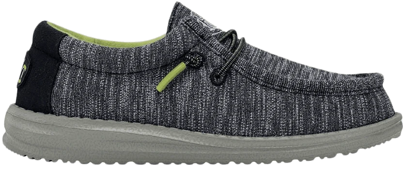 SCARPE JUNIOR HEYDUDE WALLY YOUTH STRETCH NAVY 40050 410 1 SCARPE JUNIOR HEYDUDE WALLY YOUTH STRETCH NAVY 40050 410