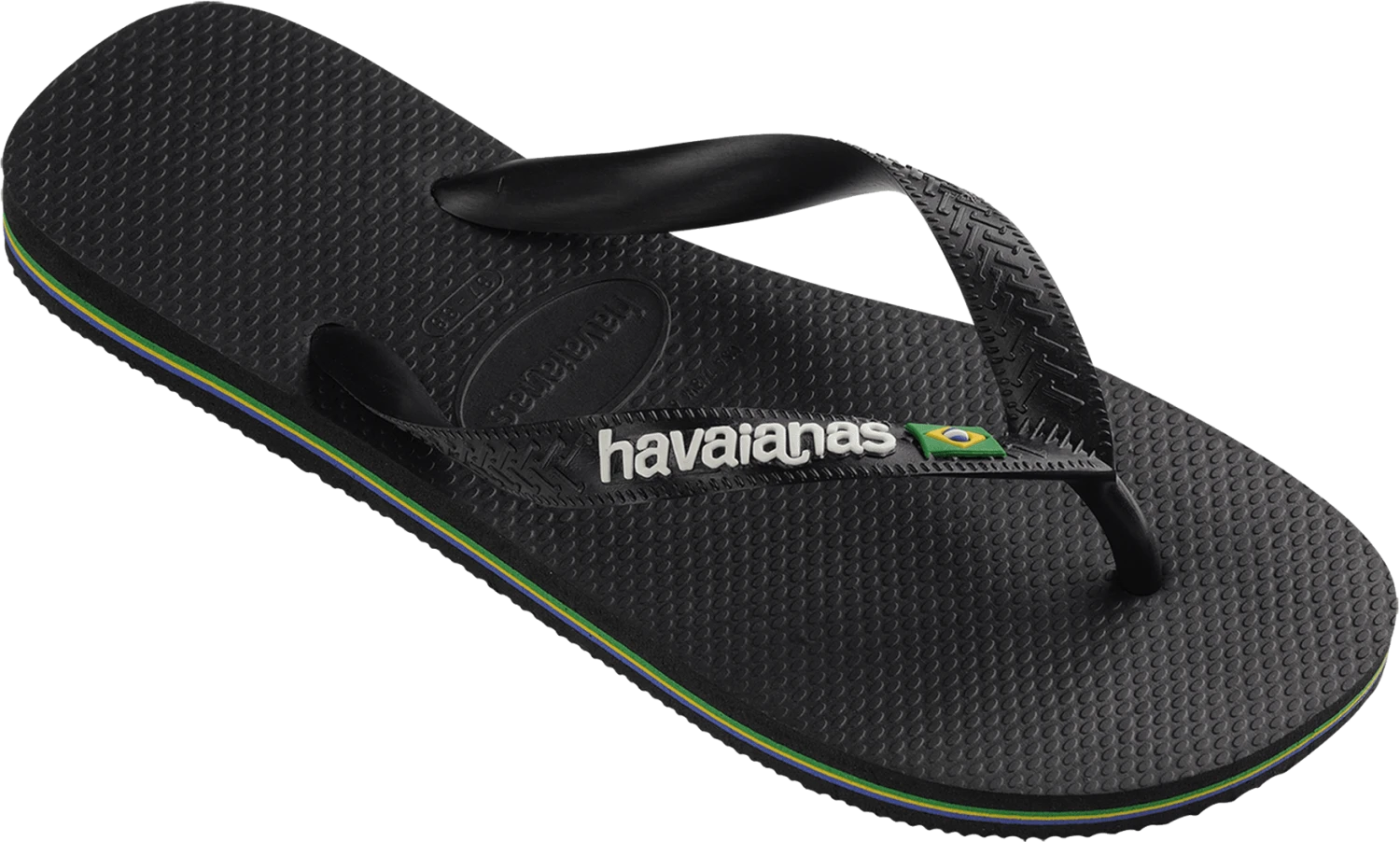 INFRADITO HAVAIANAS BRASIL LOGO BLACK BLACK 1069 2 INFRADITO HAVAIANAS BRASIL LOGO BLACK BLACK 1069 - immagine 2