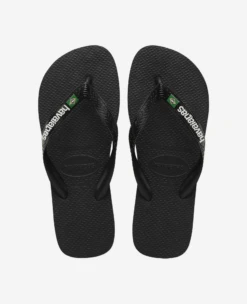 INFRADITO HAVAIANAS BRASIL LOGO BLACK BLACK 1069 11 INFRADITO HAVAIANAS BRASIL LOGO BLACK BLACK 1069 -Corriviva Negozio 0082001 havaianas brasil logo blackblack 1069
