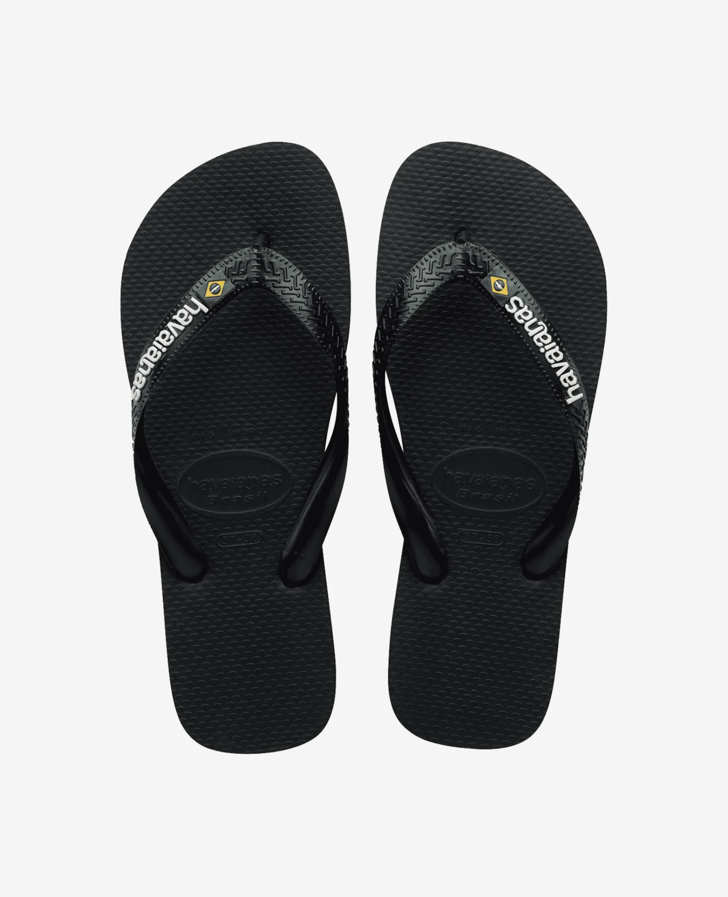 INFRADITO HAVAIANAS BRASIL LOGO BLACK BLACK 1069 6 INFRADITO HAVAIANAS BRASIL LOGO BLACK BLACK 1069 - immagine 6
