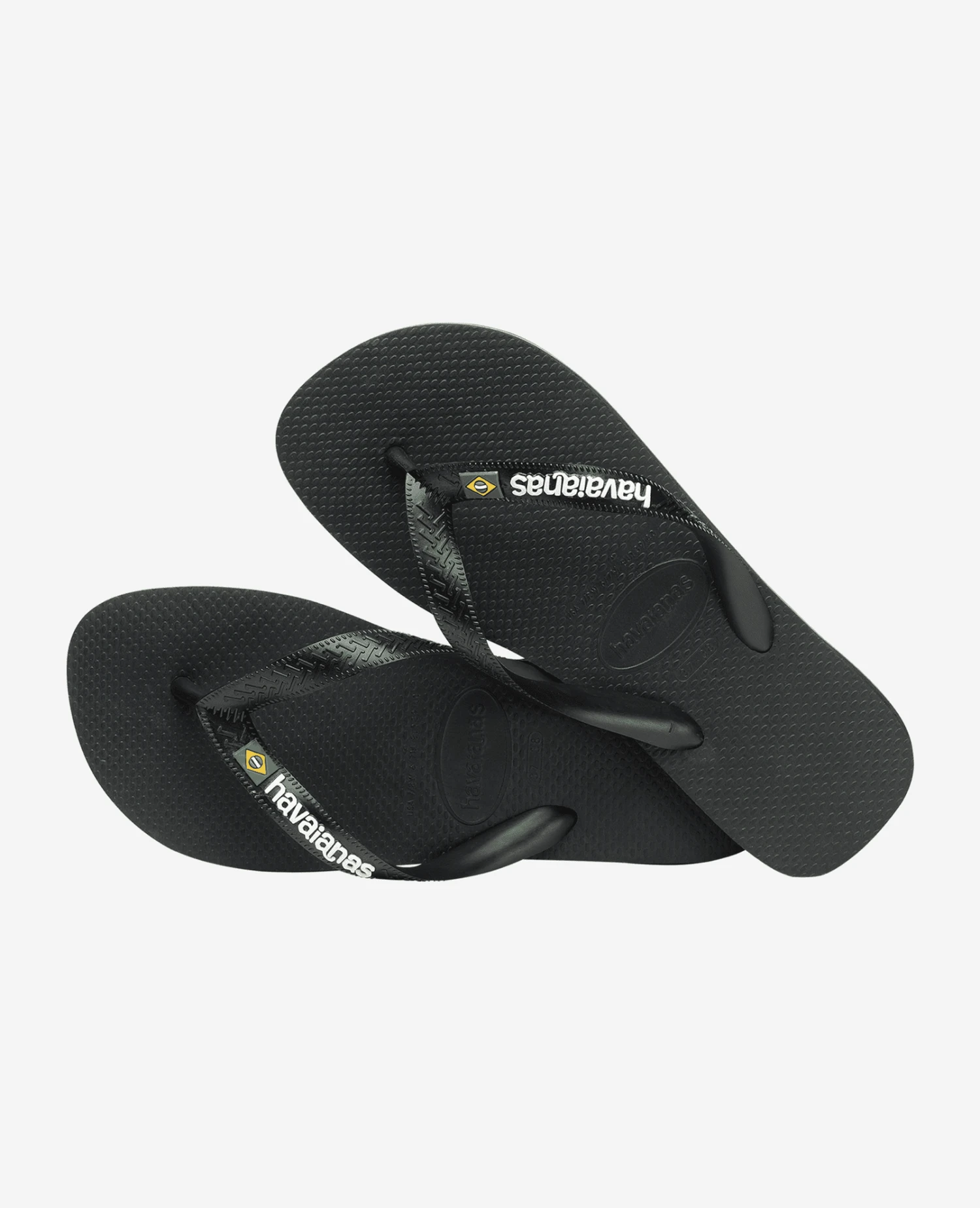INFRADITO HAVAIANAS BRASIL LOGO BLACK BLACK 1069 8 INFRADITO HAVAIANAS BRASIL LOGO BLACK BLACK 1069 - immagine 8
