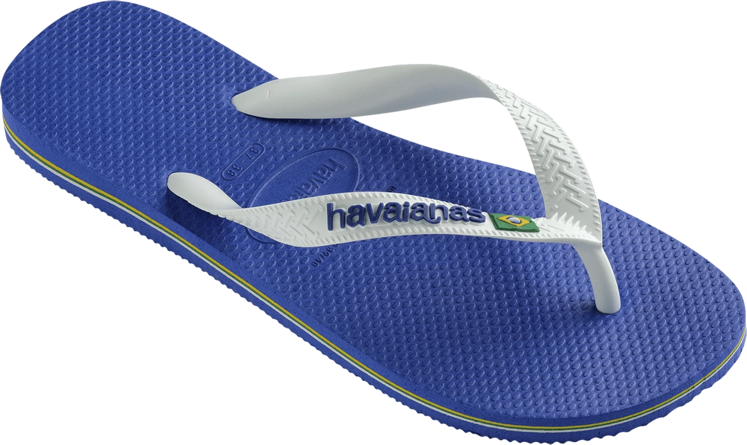 INFRADITO HAVAIANAS BRASIL LOGO MARINE BLUE 2711 2 INFRADITO HAVAIANAS BRASIL LOGO MARINE BLUE 2711 - immagine 2