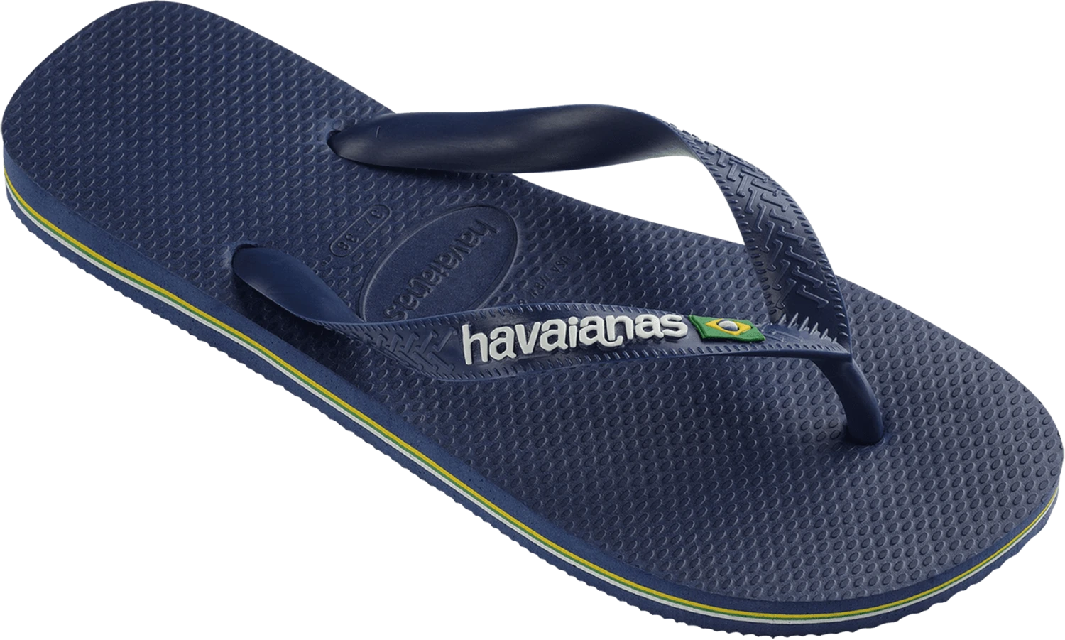 INFRADITO HAVAIANAS BRASIL LOGO NAVY BLUE 0555 2 INFRADITO HAVAIANAS BRASIL LOGO NAVY BLUE 0555 - immagine 2