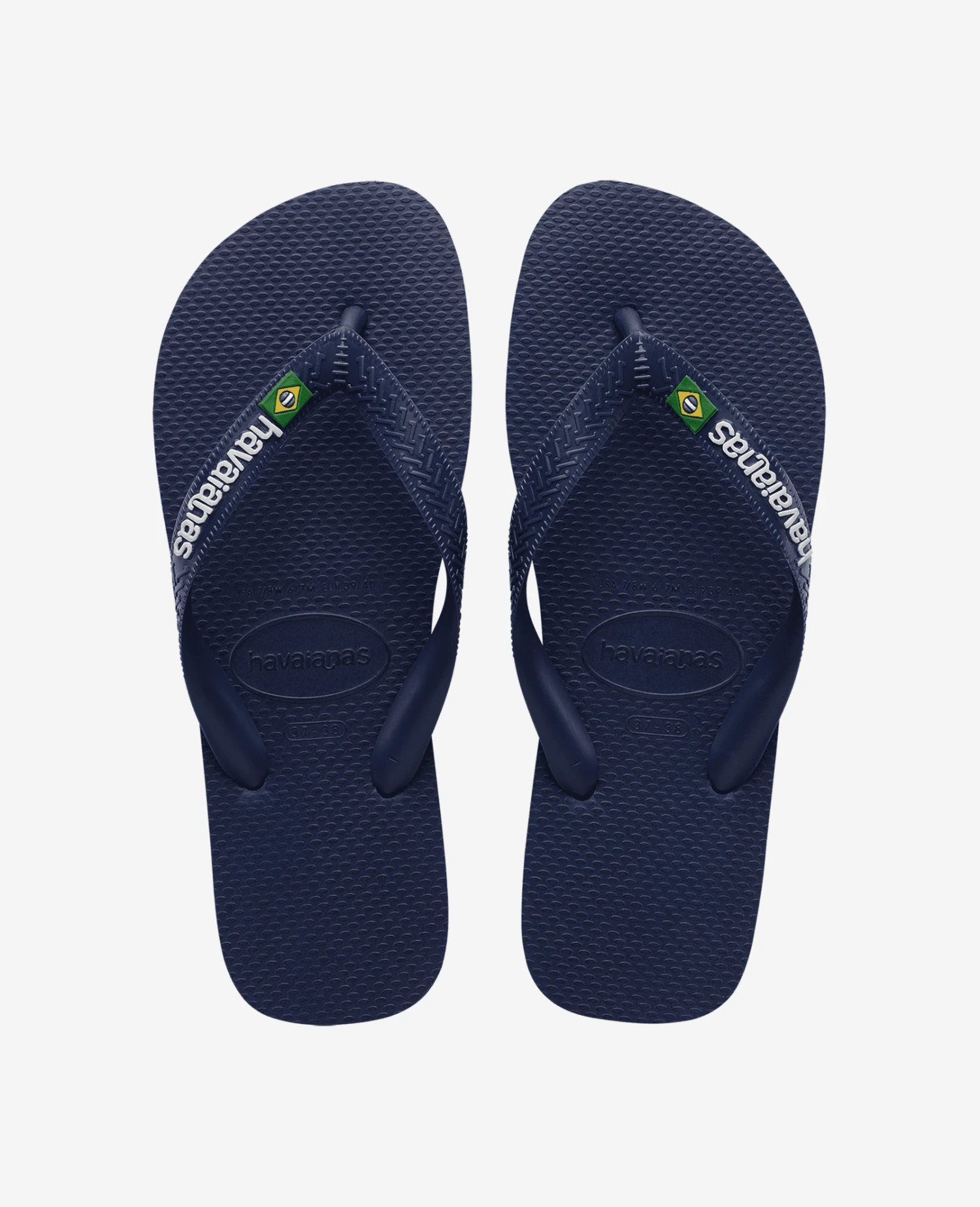 INFRADITO HAVAIANAS BRASIL LOGO NAVY BLUE 0555 3 INFRADITO HAVAIANAS BRASIL LOGO NAVY BLUE 0555 - immagine 3