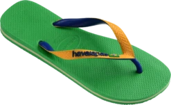 INFRADITO HAVAIANAS BRASIL MIX LEAF GREEN MARINE BLUE 1985
