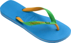 INFRADITO HAVAIANAS BRASIL MIX TURQUOISE POP YELLOW 1989
