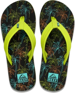 INFRADITO REEF KIDS AHI NEON PALM CJ2102