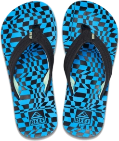 INFRADITO REEF KIDS AHI SWELL CHECKERS CJ2101