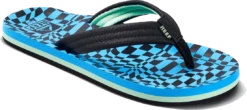 INFRADITO REEF KIDS AHI SWELL CHECKERS CJ2101 -Corriviva Negozio 0082664 reef kids ahi swell checkers cj2101