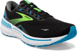 SCARPA DA RUNNING DA UOMO BROOKS ADRENALINE GTS 23 BLACK/HAWAIIAN OCEAN/GREE 110391 1D006 -Corriviva Negozio 0085231 scarpa da running da uomo brooks adrenaline gts 23 blackhawaiian oceangree 110391 1d006