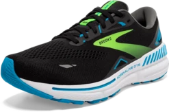 SCARPA DA RUNNING DA UOMO BROOKS ADRENALINE GTS 23 BLACK/HAWAIIAN OCEAN/GREE 110391 1D006 -Corriviva Negozio 0085241 scarpa da running da uomo brooks adrenaline gts 23 blackhawaiian oceangree 110391 1d006